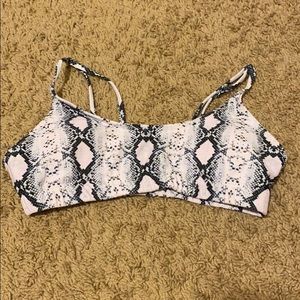 SHEIN snake bikini top❤️